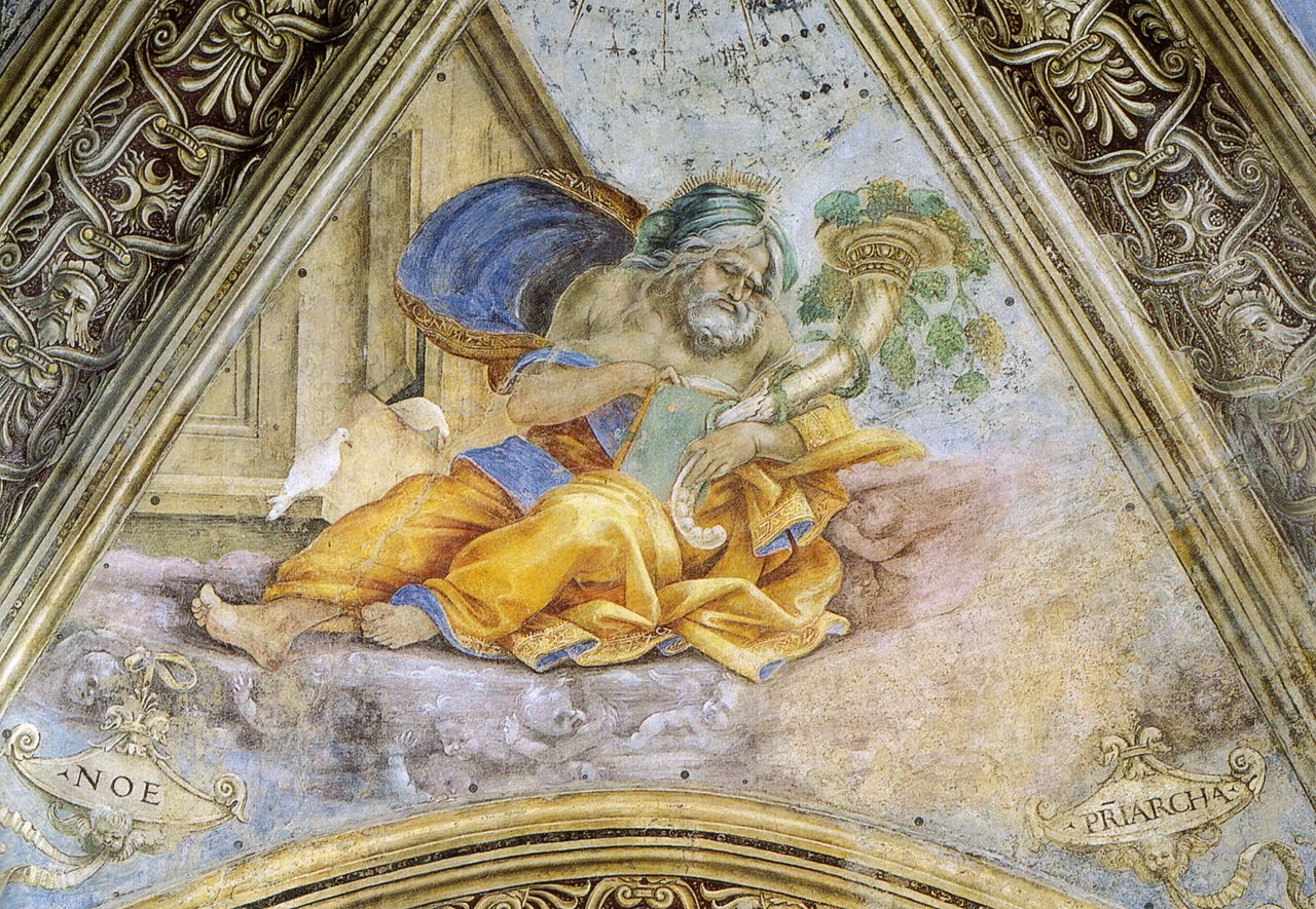 Filippo Lippi - Santa Maria Novella, Firenze, La volta, Noè